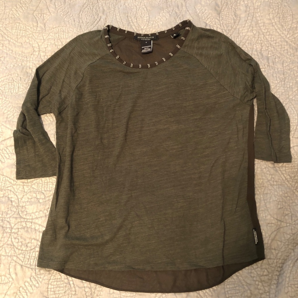 Scotch & Soda Maison Scotch Chiffon back top